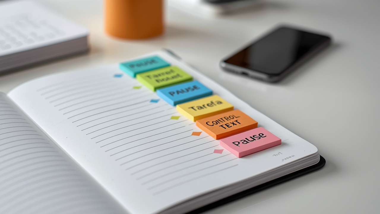 Workflow e tarefas conectadas por setas sobre mesa, simbolizando regra de tarefa quando não há avanço no funil